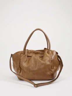 – Shopper aus Kalbleder Cognac-Alchimia Sale