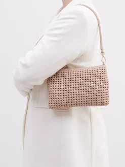 Allan K – Schultertasche aus Flechtleder-Allan K - Antwerp Best