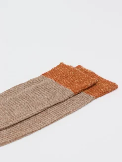 – Damensocken aus Textil mit Glitzereffekt-Alto Milano New