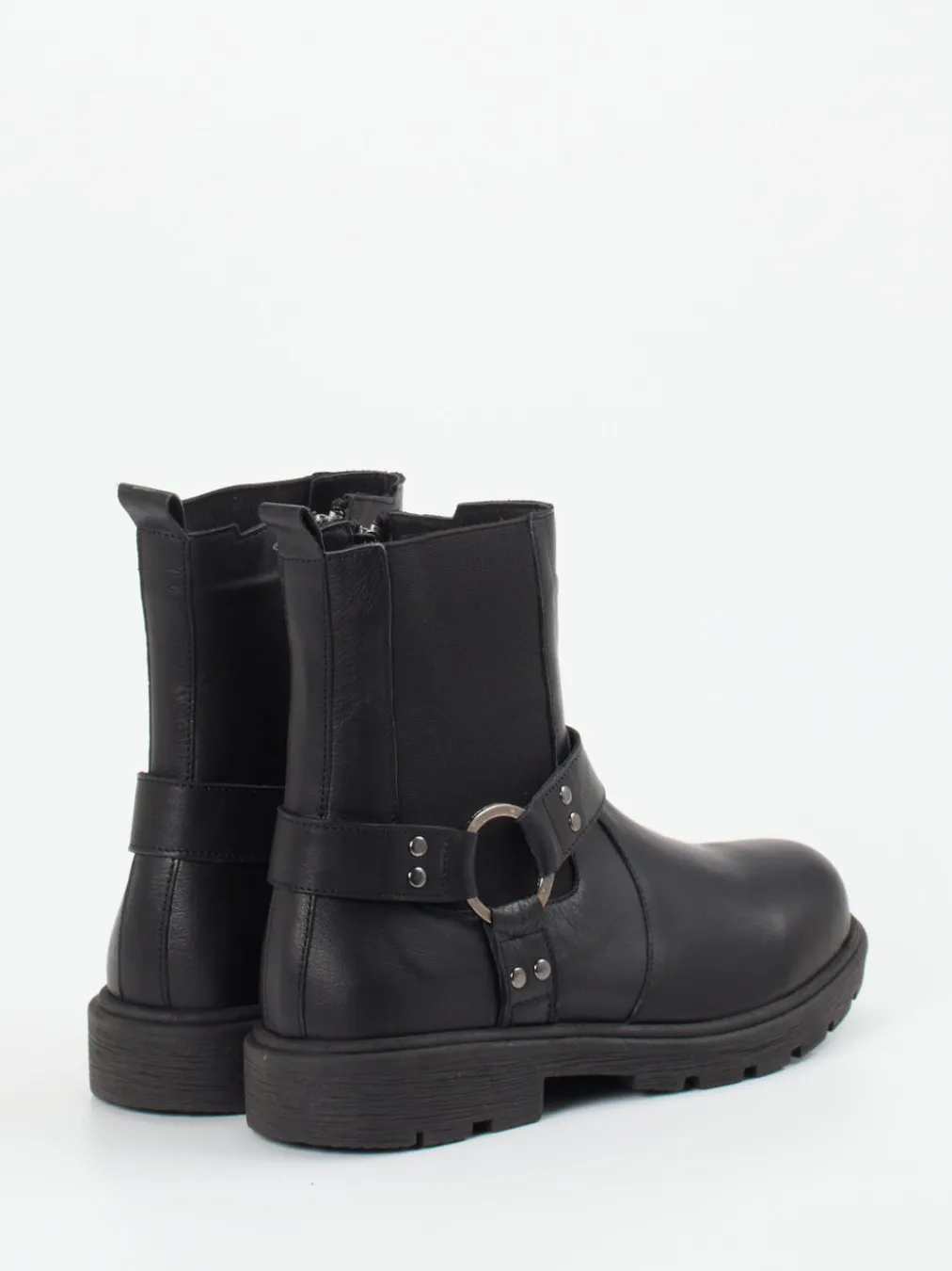 – Biker-Stiefelette aus Kalbleder-Andrea Conti New