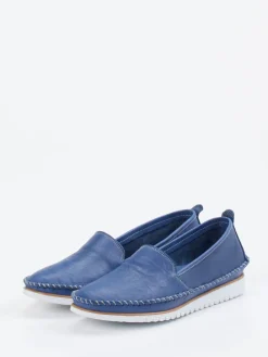 – Komfort-Slipper aus Kalbleder jeans-Andrea Conti Hot