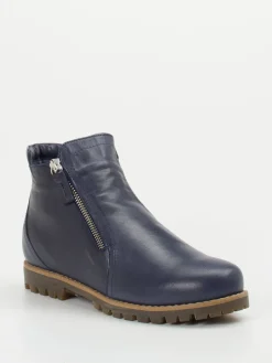 – Stiefeletten aus Kalbleder Dunkel-Andrea Conti Best