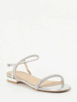 – Abendsandalen aus Metallicleder-Andrea Puccini Clearance