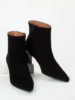 – Ankle Boots aus Veloursleder-Andrea Puccini Best