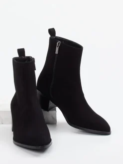 – Ankle Boots aus Veloursleder-Andrea Puccini Discount