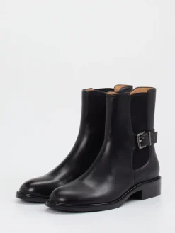 – Ankle Boots aus Glattleder-Andrea Puccini New