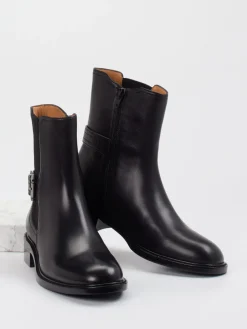 – Ankle Boots aus Glattleder-Andrea Puccini New