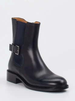 – Chelsea-Stiefelette aus Glattleder-Andrea Puccini Discount