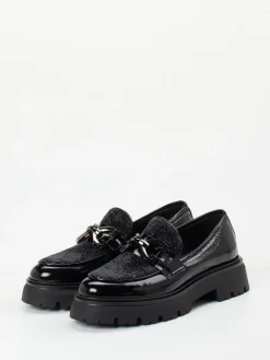 – Chunky-Loafer aus Lackleder-Andrea Puccini Clearance