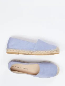 – Espadrilles aus Veloursleder lavendel-Andrea Puccini Best