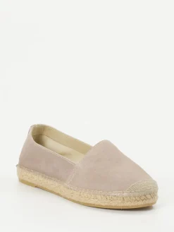 – Espadrilles aus Veloursleder Taupe-Andrea Puccini Sale