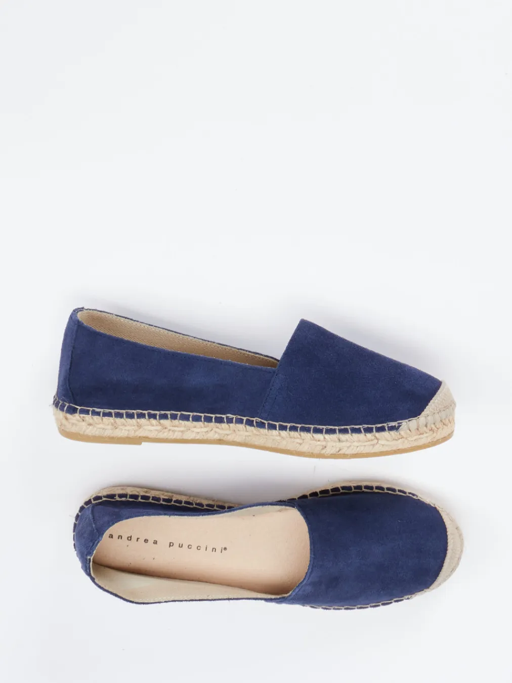 – Espadrilles aus Veloursleder marine-Andrea Puccini Best