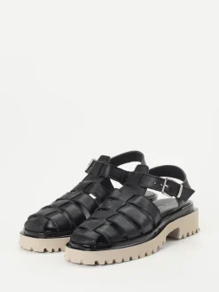 – Fisherman-Sandalen aus Lammleder-Andrea Puccini