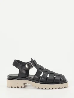 – Fisherman-Sandalen aus Lammleder-Andrea Puccini