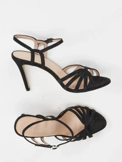 – High Heel Sandaletten aus Lurex-Andrea Puccini Online