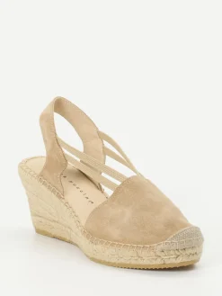 – Keilsandalette aus Veloursleder-Andrea Puccini Outlet