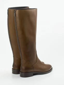 – Kniehohe Stiefel aus Kalbleder-Andrea Puccini Outlet