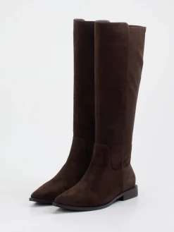 – Kniehohe Stiefel aus Veloursleder-Andrea Puccini Best