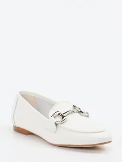 – Loafer aus Kalbleder Offwhite-Andrea Puccini Best