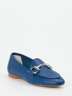 – Loafer aus Kalbleder kobalt-Andrea Puccini Sale