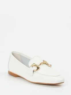 – Loafer aus Kalbleder in Offwhite-Andrea Puccini Hot