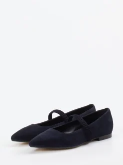 – Mary Jane Ballerinas aus Veloursleder-Andrea Puccini Best