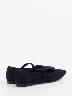 – Mary Jane Ballerinas aus Veloursleder-Andrea Puccini Best