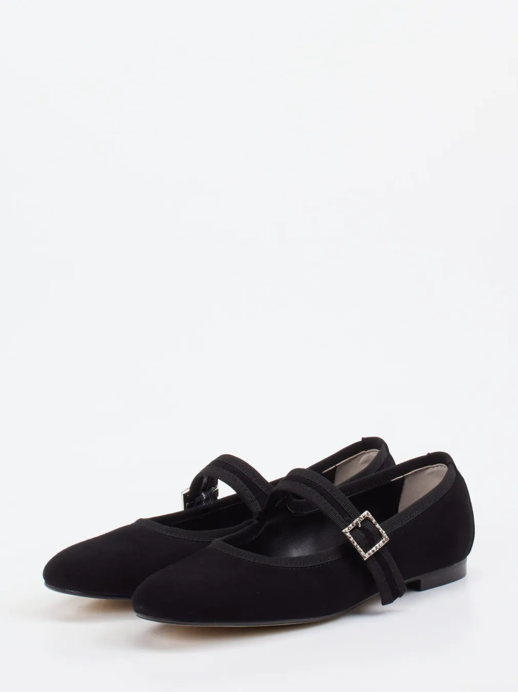 – Mary-Jane-Ballerinas aus Kalbleder-Andrea Puccini Clearance