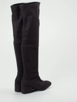 – Overknee-Stiefel aus Stretch-Velours-Andrea Puccini Best