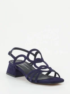 – Sandalette aus Veloursleder Tief-Andrea Puccini Online