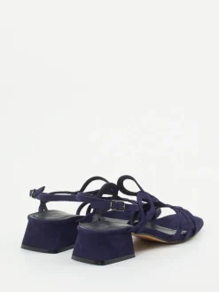 – Sandalette aus Veloursleder Tief-Andrea Puccini Online