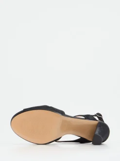 – Sandalette aus Metallic mit Glitzerlook-Andrea Puccini Discount