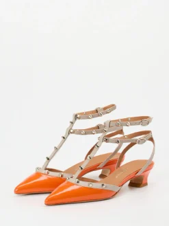 – Slingpumps aus Lackleder-Andrea Puccini Online