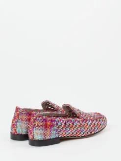 – Slipper aus Flechtleder color-Andrea Puccini Hot