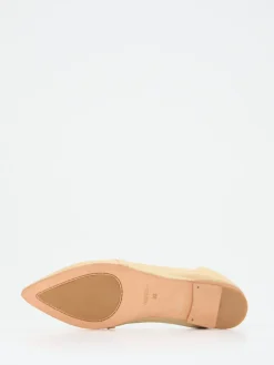 – Slipper aus Lammleder in Beige-Andrea Puccini Clearance