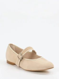 – Spangenpumps aus Veloursleder-Andrea Puccini New