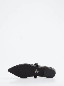 – Spangenpumps aus geprägtem Leder-Andrea Puccini Outlet