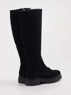 – Stiefel aus Veloursleder schwarz-Andrea Puccini Online