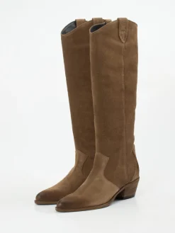 – Western-Boots aus Veloursleder-Andrea Puccini Outlet