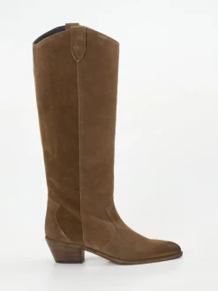 – Western-Boots aus Veloursleder-Andrea Puccini Outlet
