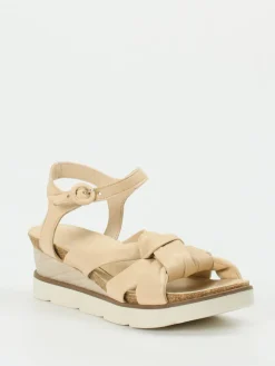 – Keilsandalette aus Lammleder-Andrea Sabatini Discount