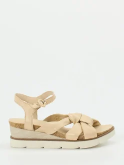 – Keilsandalette aus Lammleder-Andrea Sabatini Discount