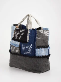 – Shopper aus Textil im Patchwork-Design-ANOKHI Sale