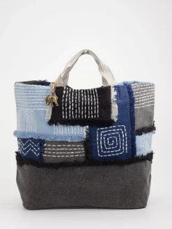 – Shopper aus Textil im Patchwork-Design-ANOKHI Sale