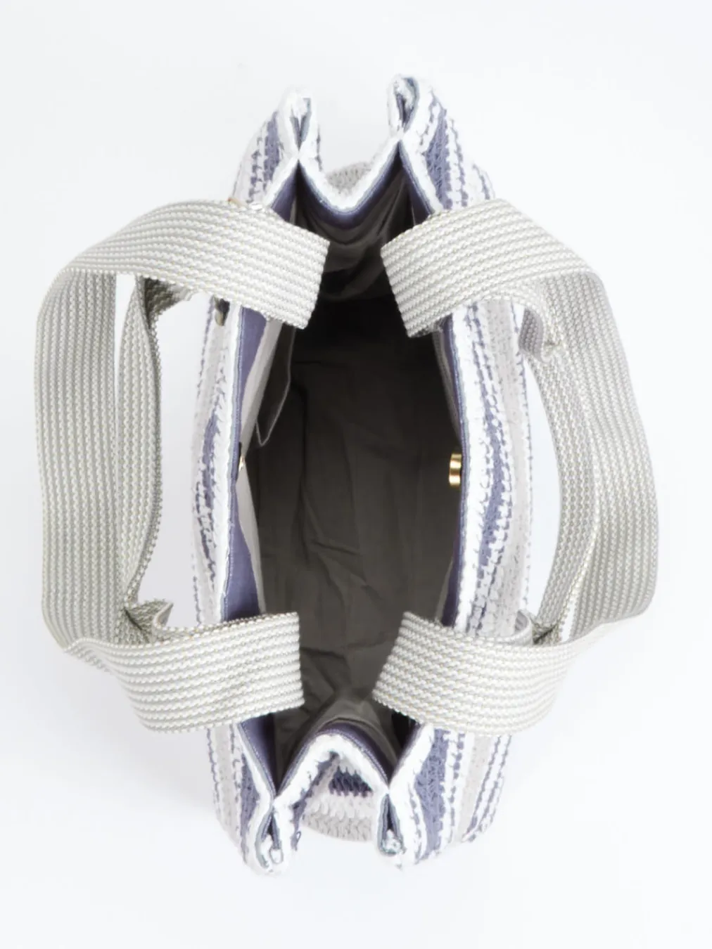 – Strandtasche aus Textil in Häkeloptik-ANOKHI Sale