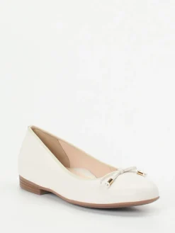 – Ballerinas aus Hirschleder in Cremeweiß-Ara Online