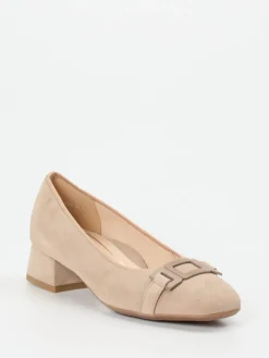 – Blockabsatz-Pumps aus Veloursleder-Ara Online