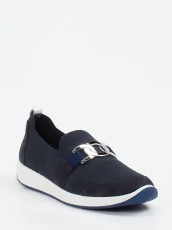 – Komfort-Slipper aus Stretch und Veloursleder-Ara Discount