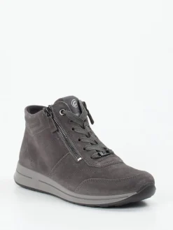 – Schnürstiefelette aus Veloursleder-Ara Clearance