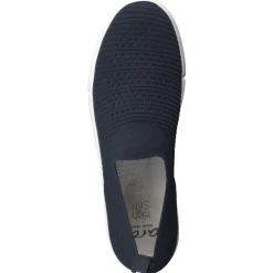 – Slip-On Sneaker aus Stricktextil Dunkel-Ara Sale